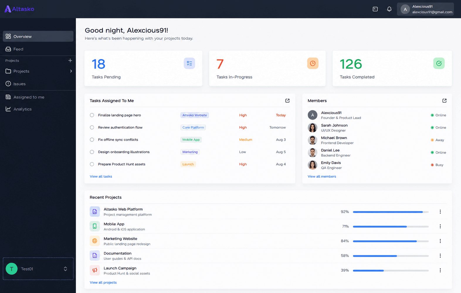 Organize Tasks with Ease